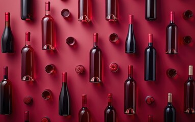 Wine Bottles Pattern