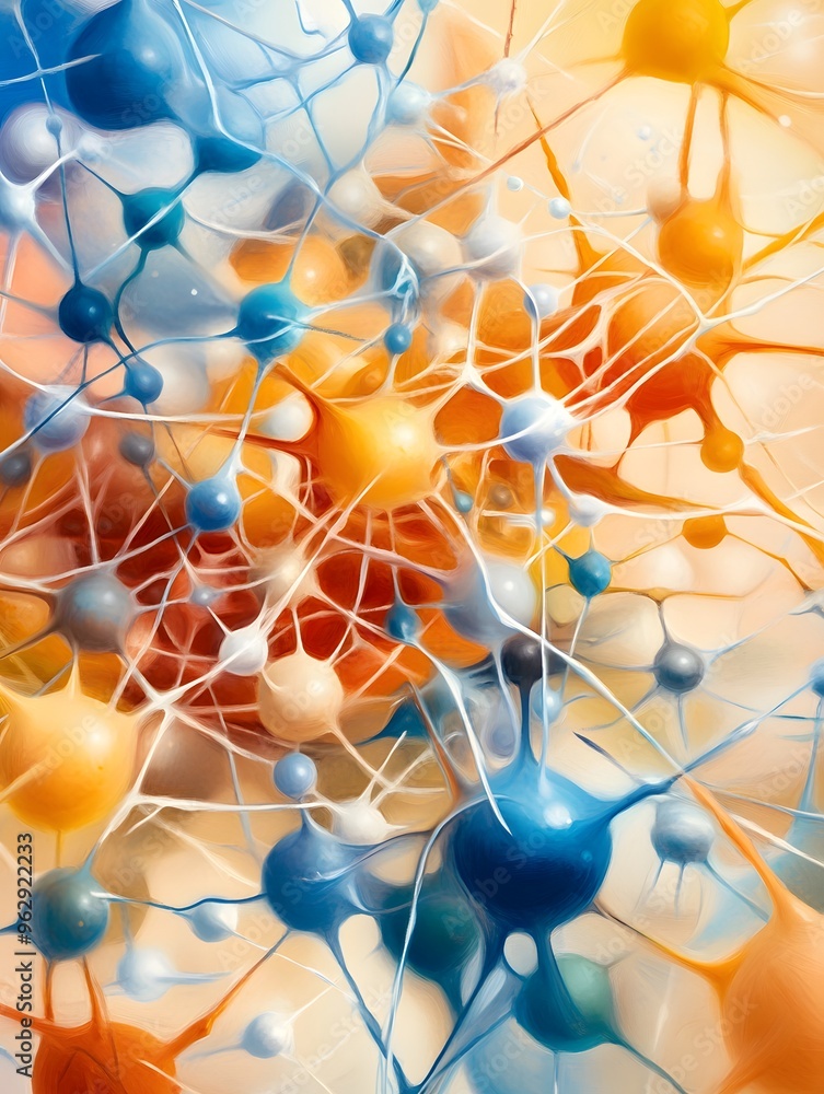 Poster abstract network structure.