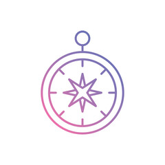 Compass vector icon ready to use for apps and websites