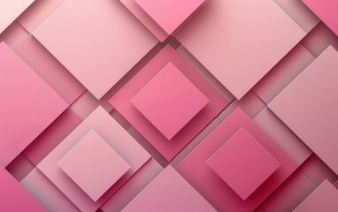 Obraz premium Abstract Pink Square Background