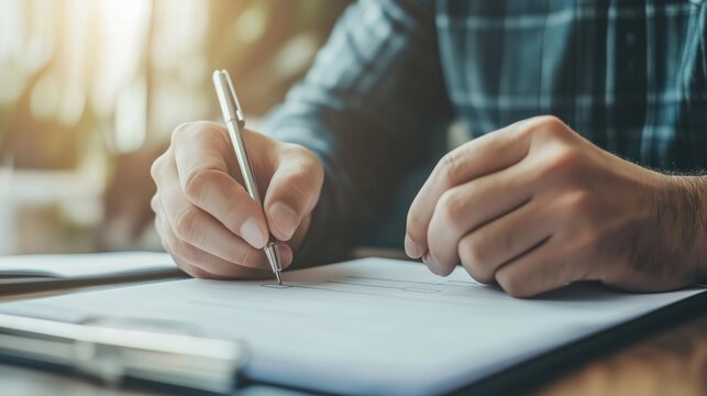 Self assessment, Evaluate yourself for personal development or work improvement, man giving check on checkbox, Achievement list notepad paper