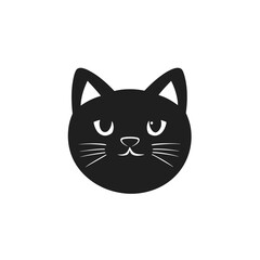 Cat vector isolated