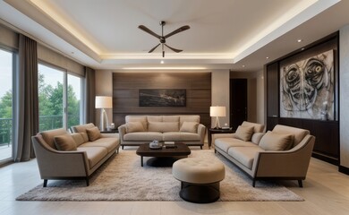 modern luxury living room interior design