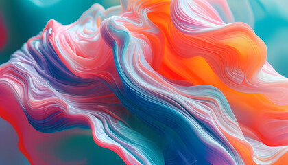 Fototapeta premium Abstract Colorful Swirling Background