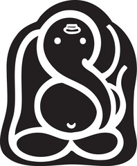 Divine Circuitry: The Artistry of Ganesh Chipart