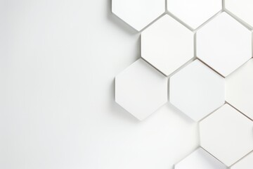 Futuristic geometric organic pattern background wallpaper with copy space