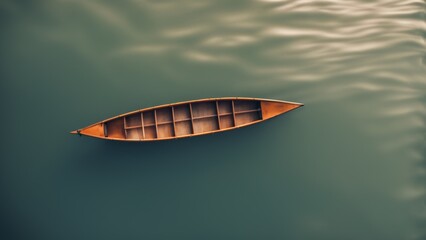 Fototapeta premium boat on the water