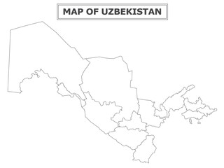 Geography politics map of countries. Map of country with capital, province or state capital, major cities and town.