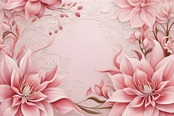 pink flower background