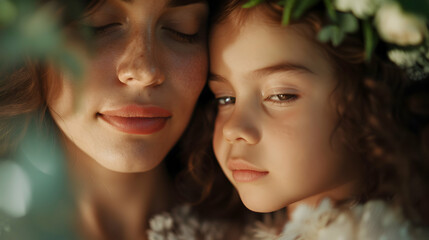 Obraz premium portrait of two women