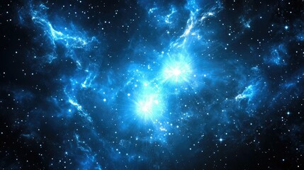 Gleaming cosmic aura backgrounds