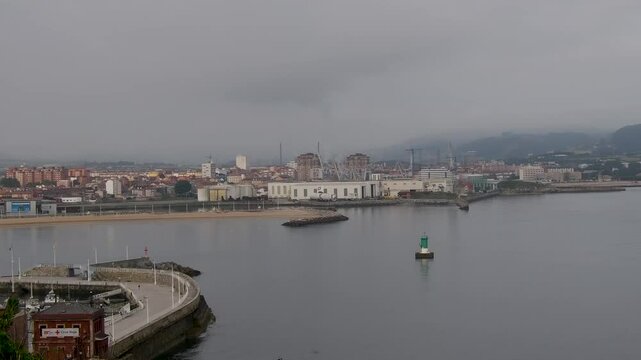 Gijon Cityscape 