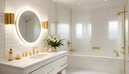 Photo interior modern design room 3d illustration