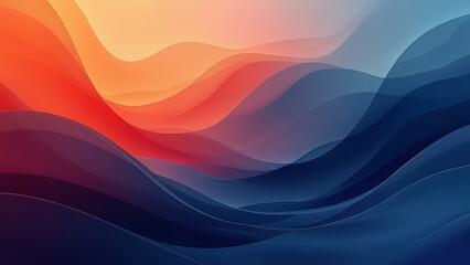 Obraz premium Vibrant color gradient grainy texture background orange red blue abstract color shape black backdrop, noisy banner header poster design. NOT created with AI