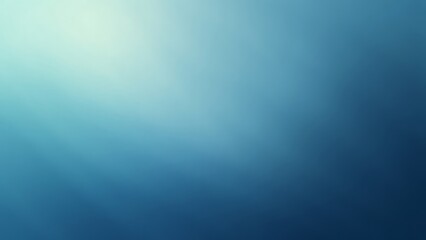 Obraz premium Blue grainy gradient background noise texture blurred dark light header backdrop poster banner design
