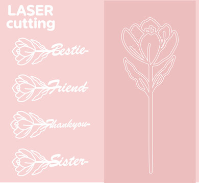 Floral name laser cut.eps