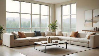 Photo interior modern design room 3d illustration