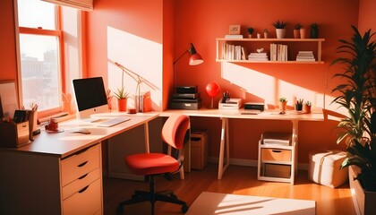 Photo interior modern design room 3d illustration