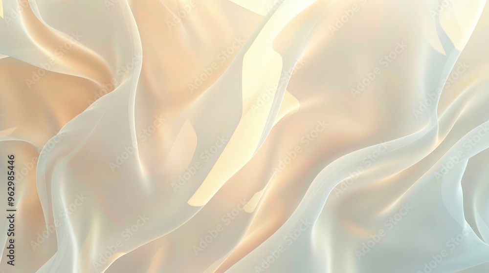 Aufkleber aesthetic abstract background featuring gentle gradients and soft colors that highlight the beautifu