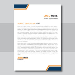 simple letterhead design