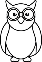 Whimsical Owls Giggles and Coloring Fun
