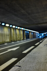Famous Formula 1 Tunnel in monaco