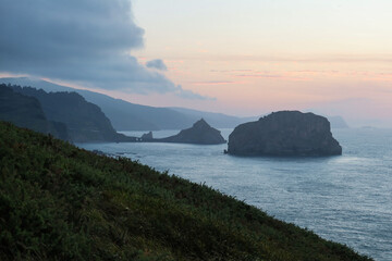 Twilight Over Gaztelugatxe from Matxitxako Lighthouse