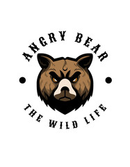 Angry Bear - Logo Design
