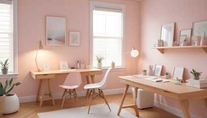 Photo interior modern design room 3d illustration