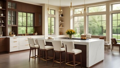 Photo interior modern design room 3d illustration