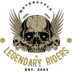 Skull lengends rider club 