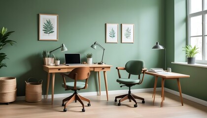 Photo interior modern design room 3d illustration