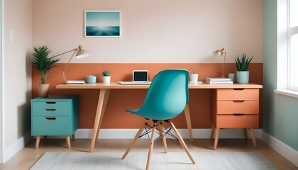 Photo interior modern design room 3d illustration