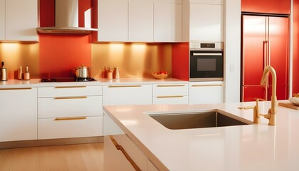 Photo interior modern design room 3d illustration