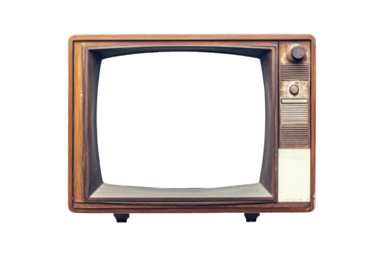 vintage televisions with blank screens, retro design, nostalgic advertisements, or vintagethemed visual content creation