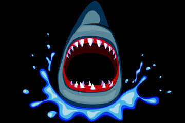 shark in terrible way