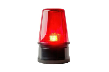 Obraz premium Emergency Alert: Red Siren Light