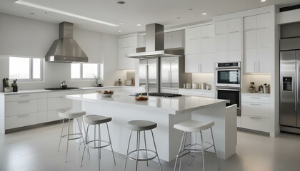 Photo interior modern design room 3d illustration