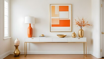 Photo interior modern design room 3d illustration