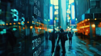 Chart stock trading market stock investment Financial and banking data Technology finance currency matrix