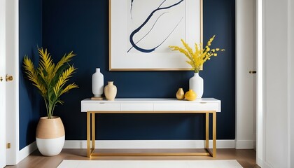 Photo interior modern design room 3d illustration