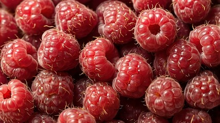 close up of raspberry