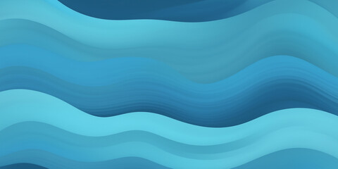 Fototapeta premium Abstract watercolor paint background dark blue gradient color with fluid curve lines texture and white space for text