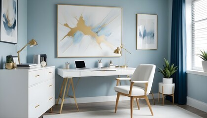 Photo interior modern design room 3d illustration