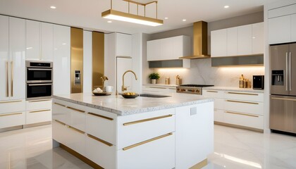 Fototapeta premium Photo interior modern design room 3d illustration