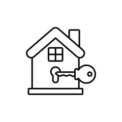 Open House Sign vector icon ready to use for apps and websites