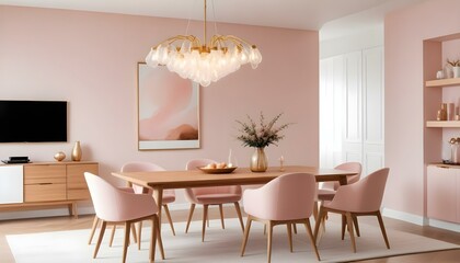 Photo interior modern design room 3d illustration