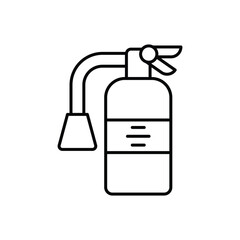 Fire Extinguisher vector icon ready to use for apps and websites