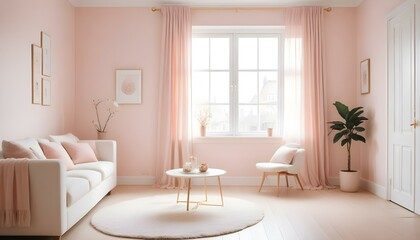 Photo interior modern design room 3d illustration