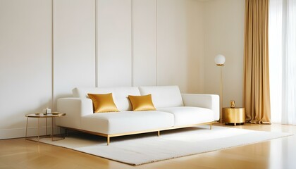 Photo interior modern design room 3d illustration